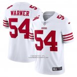 Camiseta NFL Limited San Francisco 49ers Fred Warner Vapor Untouchable Blanco