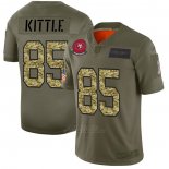 Camiseta NFL Limited San Francisco 49ers Kittle 2019 Salute To Service Verde
