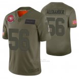 Camiseta NFL Limited San Francisco 49ers Kwon Alexander 2019 Salute To Service Verde