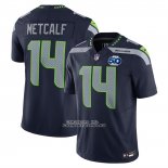 Camiseta NFL Limited Seattle Seahawks DK Metcalf 50th Season Vapor F.U.S.E. Azul