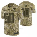 Camiseta NFL Limited Tampa Bay Buccaneers 50 Vita Vea 2018 Salute To Service Camuflaje