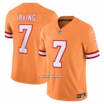 Camiseta NFL Limited Tampa Bay Buccaneers Bucky Irving Vapor F.U.S.E. Alterno 2 Throwback Naranja