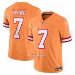 Camiseta NFL Limited Tampa Bay Buccaneers Bucky Irving Vapor F.U.S.E. Alterno 2 Throwback Naranja