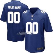 Camiseta NFL Nino New York Giants Personalizada Azul