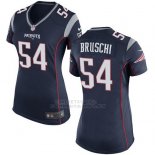 Camiseta New England Patriots Bruschi Negro Nike Game NFL Mujer