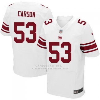Camiseta New York Giants Carson Blanco Nike Elite NFL Hombre