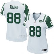 Camiseta New York Jets Amaro Blanco Nike Game NFL Mujer