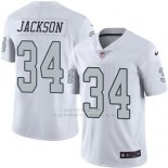 Camiseta Oakland Raiders Jackson Blanco Nike Legend NFL Hombre