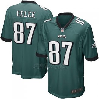 Camiseta Philadelphia Eagles Gelek Verde Nike Game NFL Oscuro Hombre