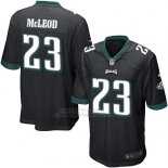 Camiseta Philadelphia Eagles McLeod Negro Nike Game NFL Hombre