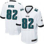 Camiseta Philadelphia Eagles Quick Blanco Nike Game NFL Nino