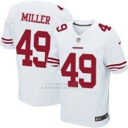 Camiseta San Francisco 49ers Miller Blanco Nike Elite NFL Hombre