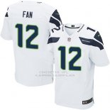 Camiseta Seattle Seahawks Fan Blanco Nike Elite NFL Hombre