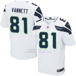 Camiseta Seattle Seahawks Vannett Blanco Nike Elite NFL Hombre