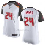 Camiseta Tampa Bay Buccaneers Grimes Blanco Nike Game NFL Mujer