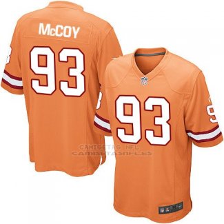 Camiseta Tampa Bay Buccaneers McCoy Naranja Nike Game NFL Nino