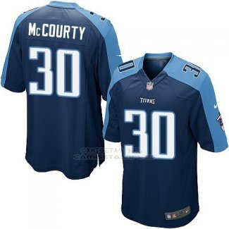 Camiseta Tennessee Titans Mccourty Azul Oscuro Nike Game NFL Nino