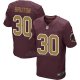 Camiseta Washington Commanders Bruton Apagado Rojo Nike Elite NFL Hombre