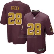 Camiseta Washington Commanders Green Marron Nike Game NFL Hombre