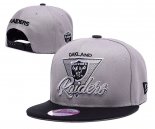 Gorra NFL Oakland Raiders Gris Negro