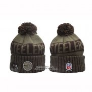 Gorro Beanie Pittsburgh Steelers New Era Verde Militar
