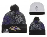 Gorro NFL Baltimore Ravens Gris Negro