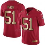 Camiseta Atlanta Falcons Mack Rojo Nike Gold Legend NFL Hombre Camiseta Atlanta Falcons Mack Rojo Nike Gold Legend NFL Hombre