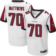 Camiseta Atlanta Falcons Matthews Blanco Nike Elite NFL Hombre