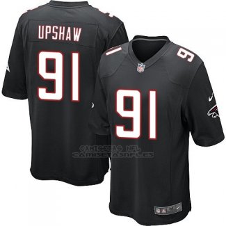 Camiseta Atlanta Falcons Upshaw Negro Nike Game NFL Nino
