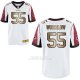 Camiseta Atlanta Falcons Worrilow Blanco Nike Gold Elite NFL Hombre