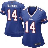 Camiseta Buffalo Bills Watkins Azul Nike Game NFL Mujer