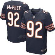 Camiseta Chicago Bears Mcphee Profundo Azul Nike Elite NFL Hombre
