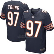 Camiseta Chicago Bears Young Profundo Azul Nike Elite NFL Hombre