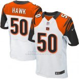 Camiseta Cincinnati Bengals Hawk Blanco Nike Elite NFL Hombre