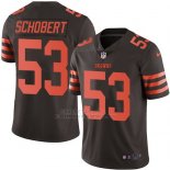 Camiseta Cleveland Browns Schobert Negro Nike Legend NFL Hombre