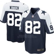 Camiseta Dallas Cowboys Witten Negro Blanco Nike Game NFL Nino