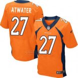 Camiseta Denver Broncos Atwater Naranja Nike Elite NFL Hombre