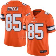 Camiseta Denver Broncos Green Naranja Nike Legend NFL Hombre