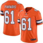 Camiseta Denver Broncos Paradis Naranja Nike Legend NFL Hombre