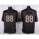Camiseta Denver Broncos Thomas Apagado Gris Nike Anthracite Salute To Service NFL Hombre