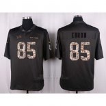 Camiseta Detroit Lions Ebron Apagado Gris Nike Anthracite Salute To Service NFL Hombre