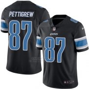 Camiseta Detroit Lions Pettigrew Negro Nike Legend NFL Hombre