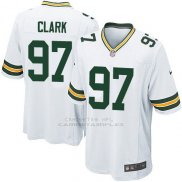 Camiseta Green Bay Packers Clark Blanco Nike Game NFL Hombre