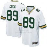 Camiseta Green Bay Packers Cook Blanco Nike Game NFL Nino