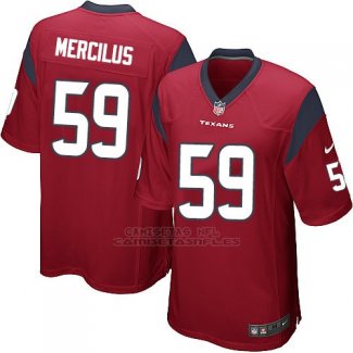 Camiseta Houston Texans Mercilus Rojo Nike Game NFL Hombre
