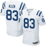 Camiseta Indianapolis Colts Allen Blanco Nike Elite NFL Hombre