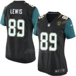 Camiseta Jacksonville Jaguars Lewis Negro Nike Game NFL Mujer