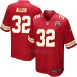 Camiseta Kansas City Chiefs Allen Rojo Nike Game NFL Hombre