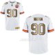 Camiseta Kansas City Chiefs Mauga Blanco Nike Gold Elite NFL Hombre