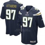 Camiseta Los Angeles Chargers AttaochuNegro Nino Nike Game NFL